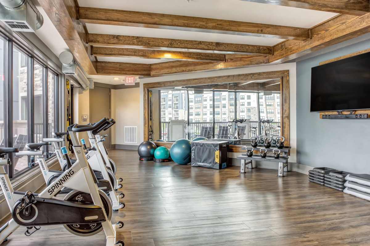  Fitness center at Vintage at the Avenue, Murfreesboro, Tennessee