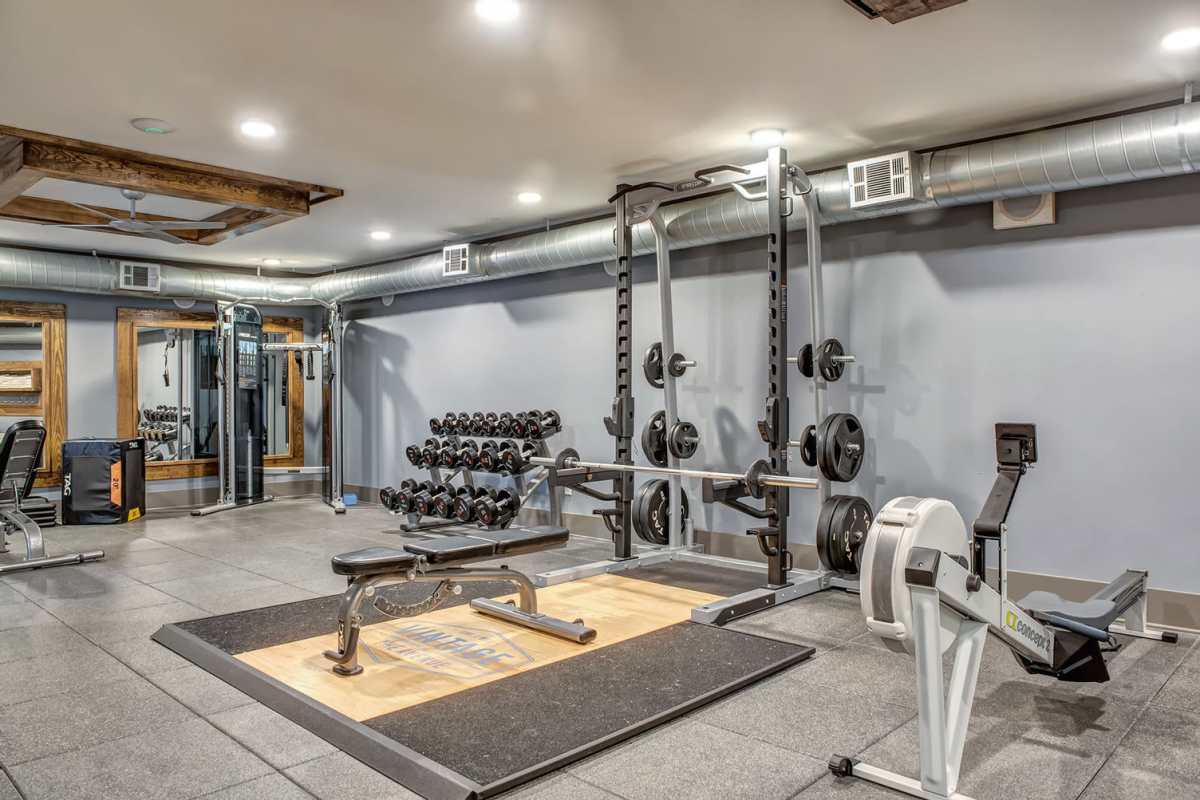 Fitness center at Vintage at the Avenue, Murfreesboro, Tennessee