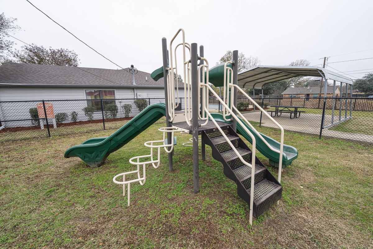 Community playground at Bolivar Homes in Cleveland, Mississippi
