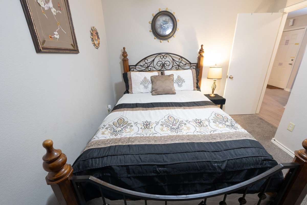 Bedroom at Bolivar Homes in Cleveland, Mississippi