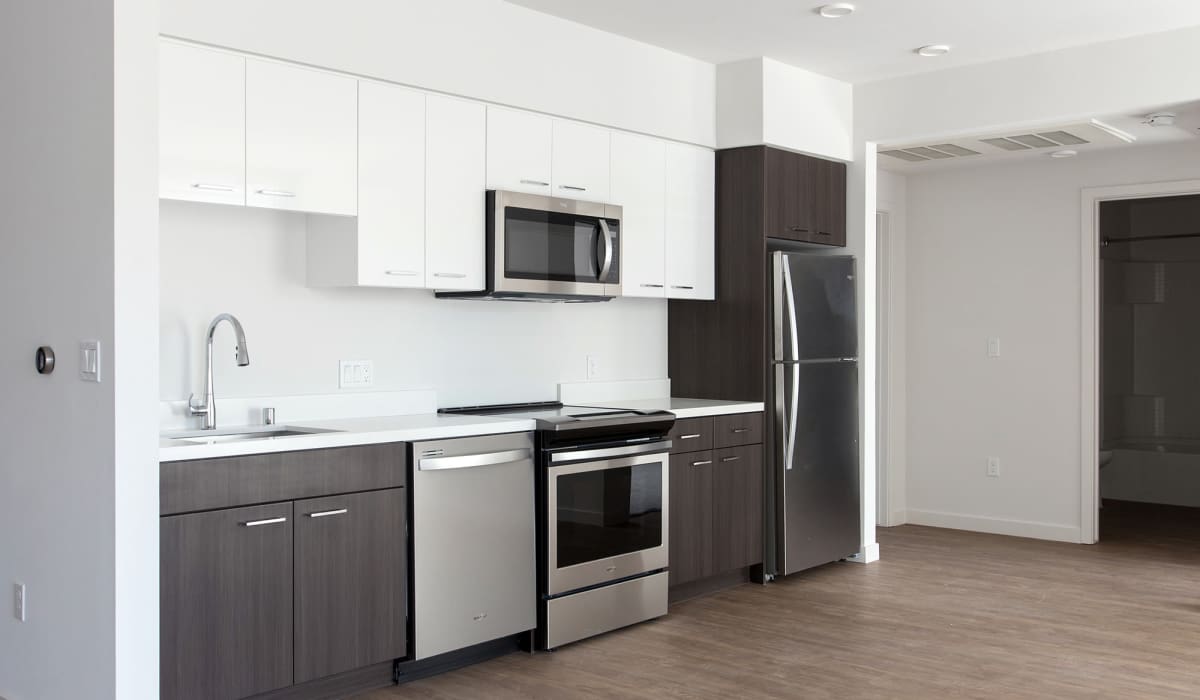 Kitchen at The Moran in Oakland, California