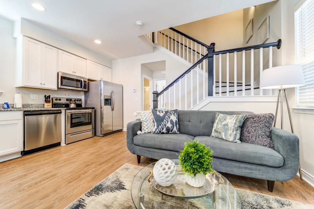 Modern beautiful interiors at Seaglass Cottage in North Myrtle Beach, South Carolina