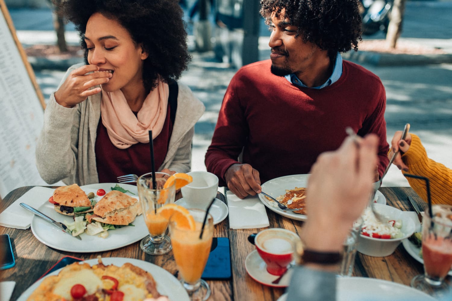  Residents out eating at The Griff in Columbus, Ohio