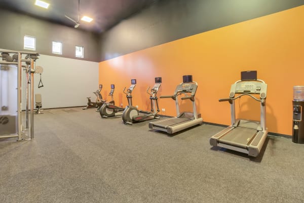 Fitness center at Arbor Square Apartments in Olympia, Washington