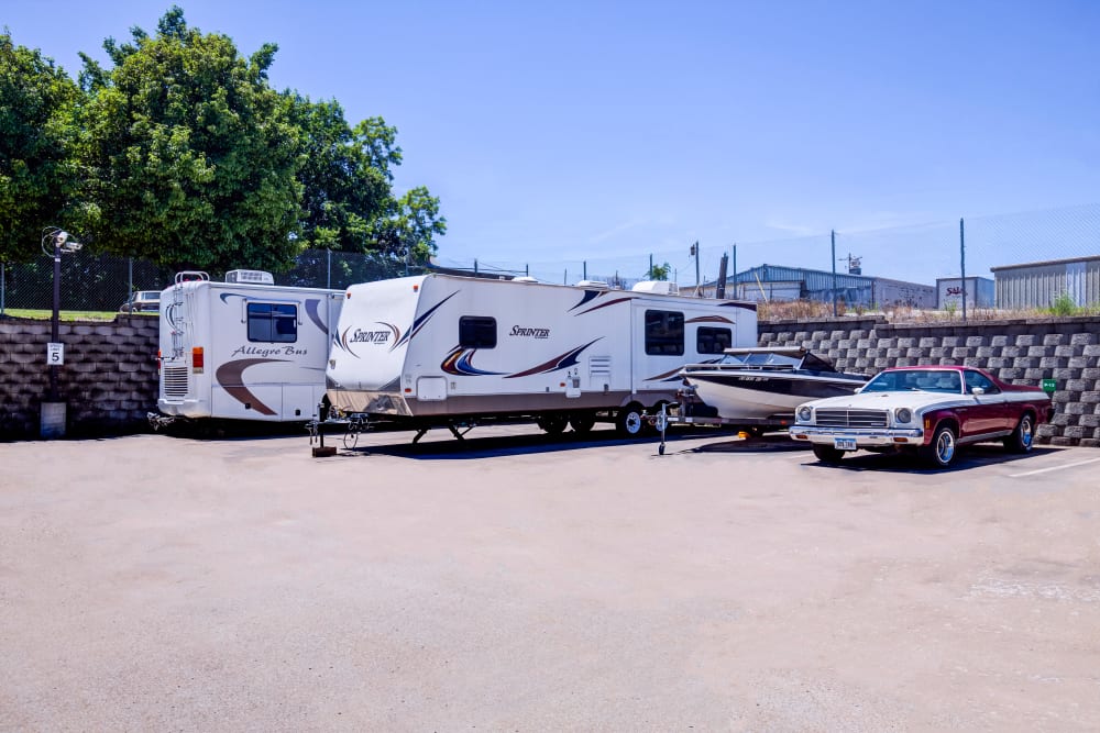 Metro Self Storage offers RV and boat storage service in Topeka, Kansas