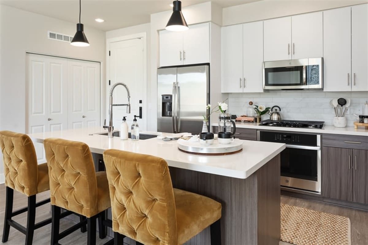 Modern kitchen at The Retreat at Rio Salado, Tempe, Arizona