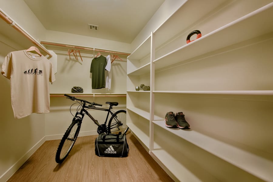 Indoor storage at The TOMSCOT in Scottsdale, Arizona