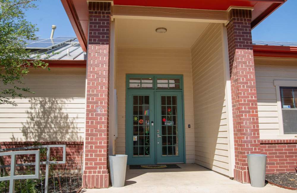 Front view of apartment at Sierra Ridge in Austin. TX