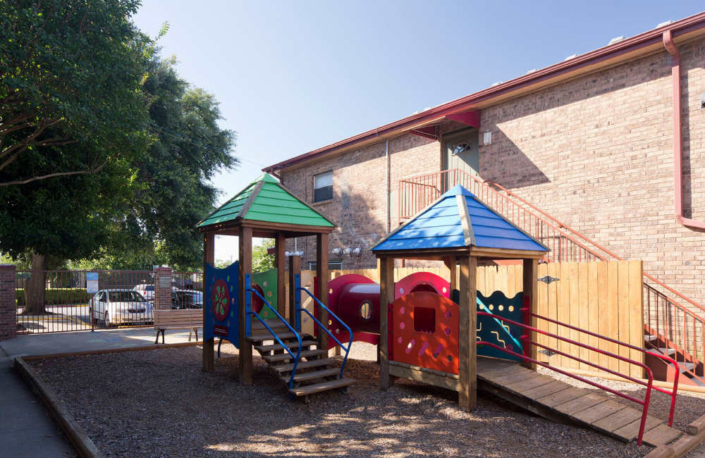 Playgorund at Sierra Ridge in Austin. TX