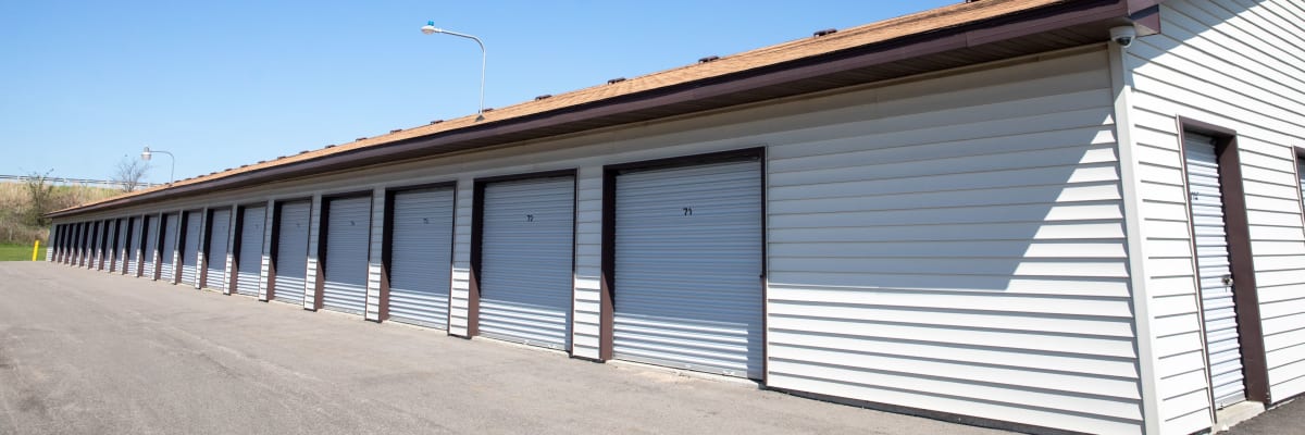 Features at KO Storage in Portage, Wisconsin