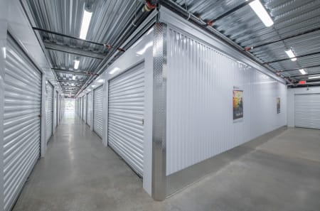 Interior of climate-controlled unit at StorQuest Self Storage in Tigard, OR
