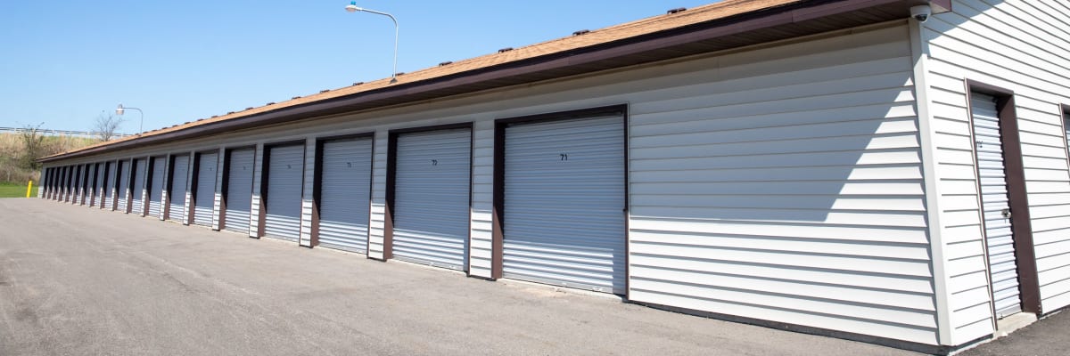 Unit sizes and prices at KO Storage in Portage, Wisconsin