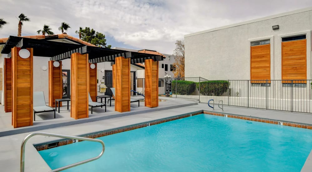 Swimming pool at Tides on Indios in Las Vegas, Nevada