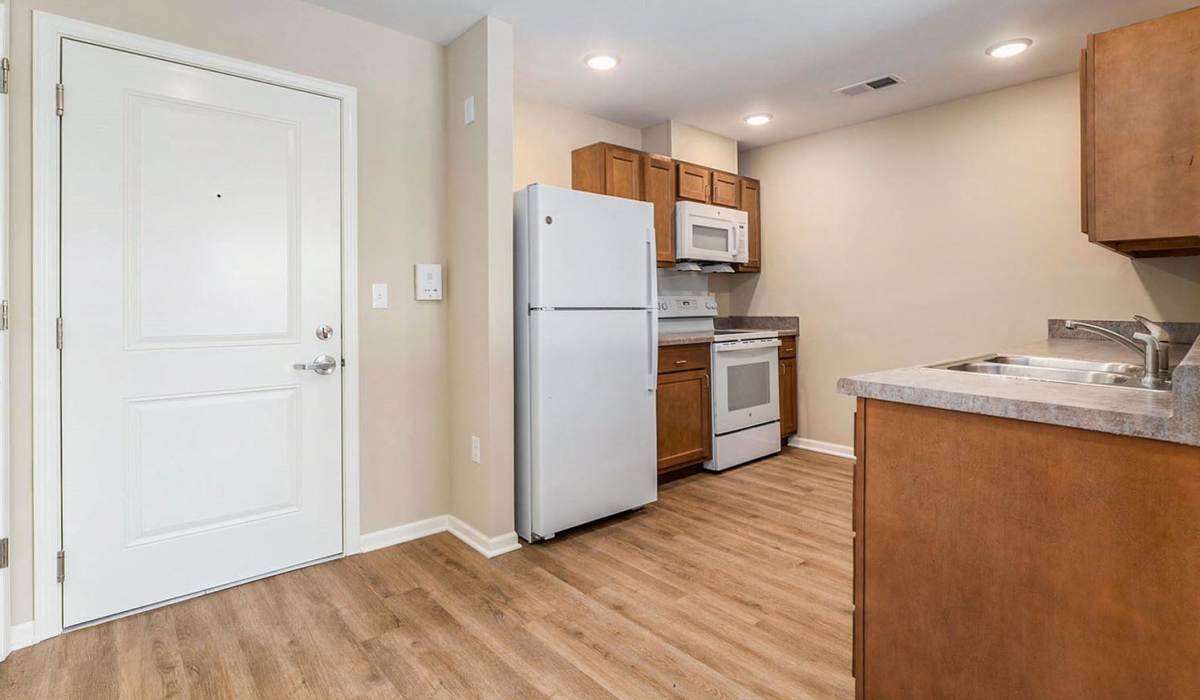 Kitchen at Annika Place in Traverse City, Michigan