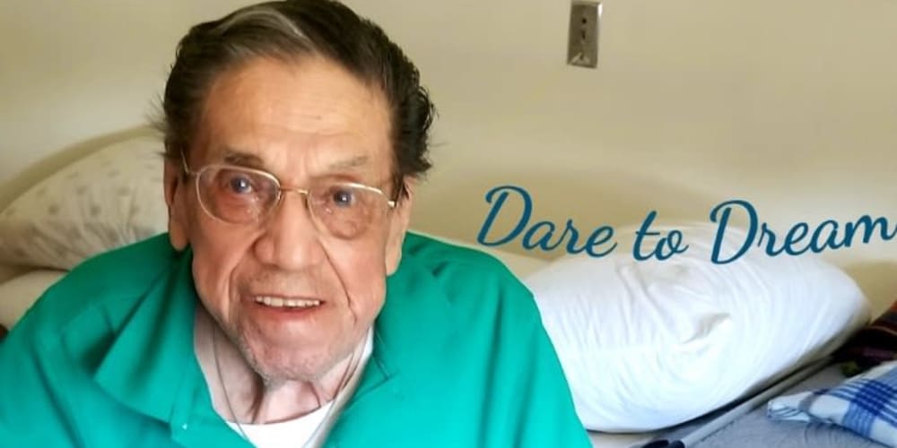 Louie from our Dare to Dream program at Landings of Blaine in Blaine, Minnesota.