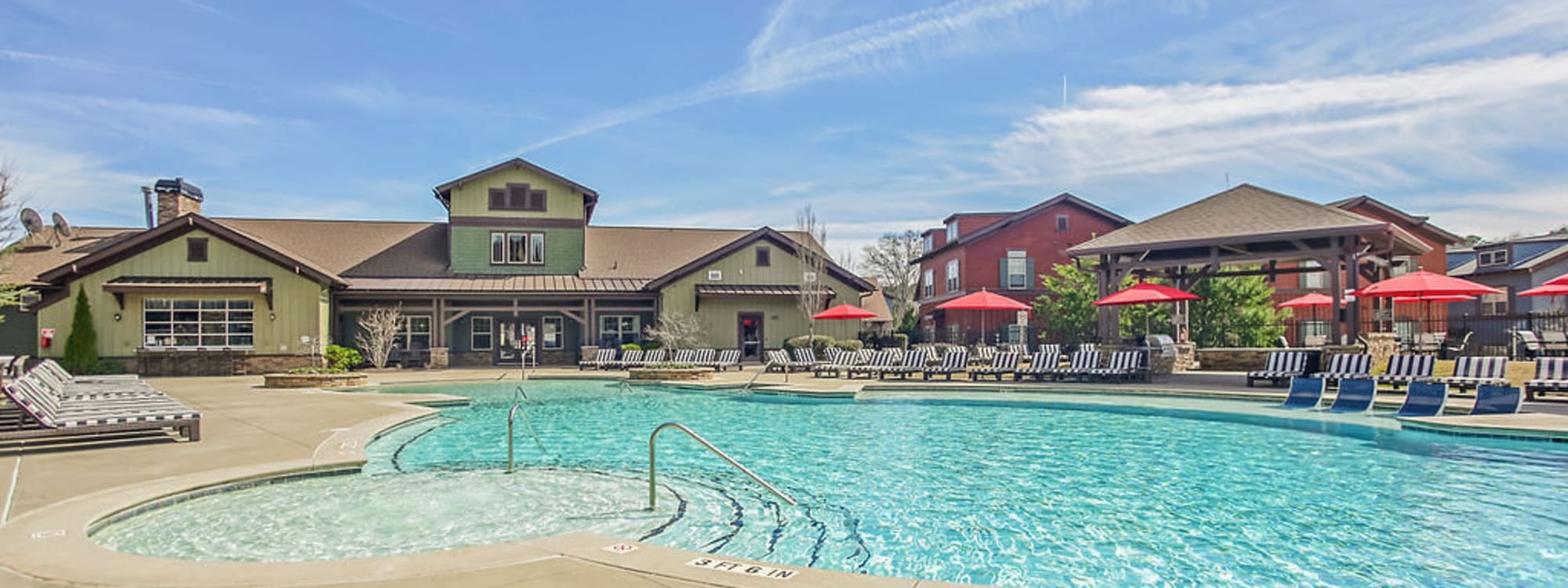 Student apartments at West 22 in Kennesaw, Georgia