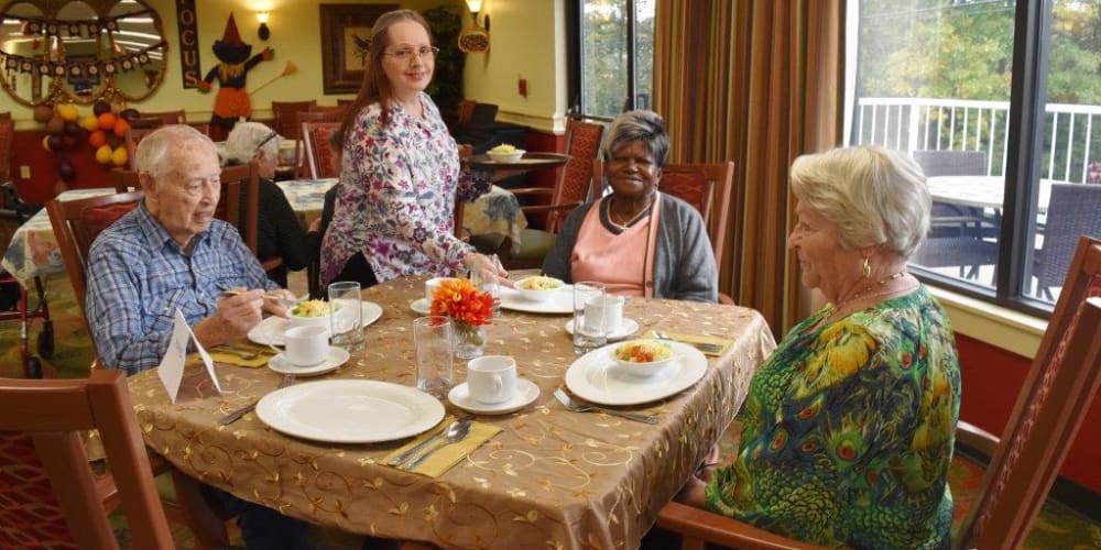 Food and ingredients from Martin Brothers, the food supplier for Willow Creek Senior Living in Elizabethtown, Kentucky.