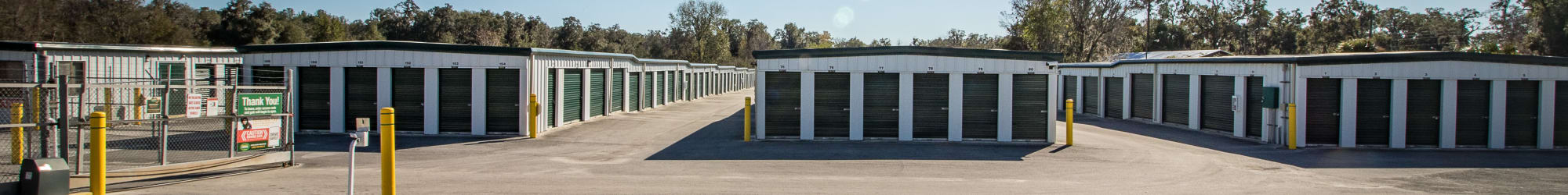 Self storage features at Neighborhood Storage in Ocala