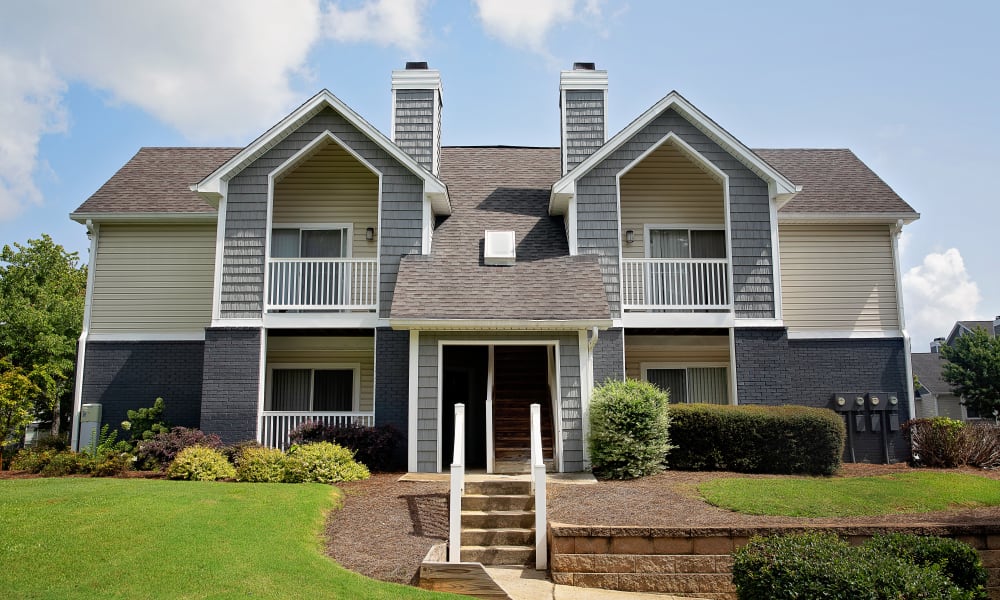 Exterior of an apartment building at Nine Two Six West in Augusta, Georgia