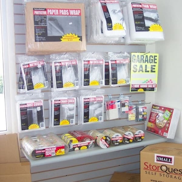 Boxes and moving supplies sold at StorQuest Self Storage in Honolulu, Hawaii