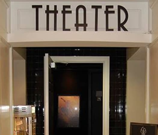 Theater onsite at Chelsea Place in Toledo, Ohio