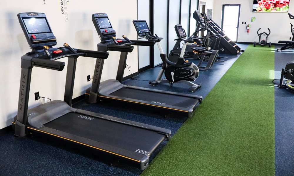 Fitness center at Savannah Ridge in Norman, Oklahoma