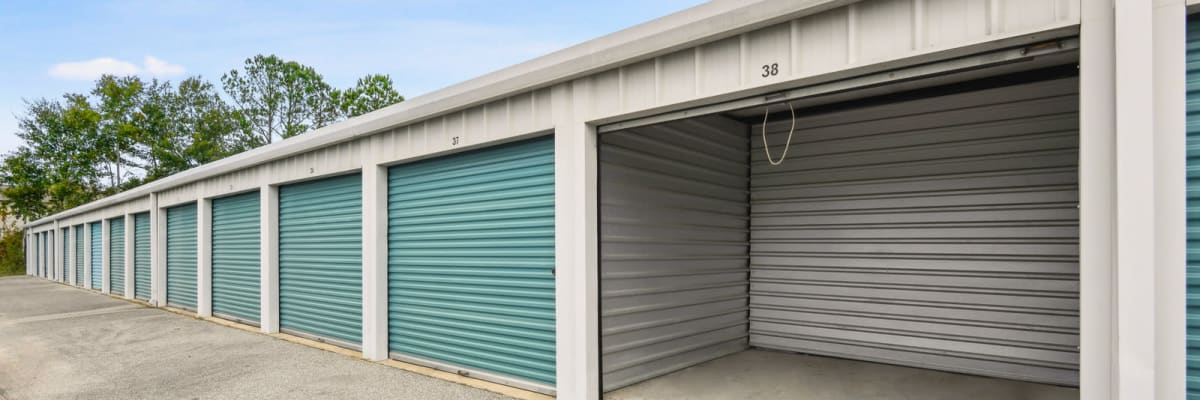 Unit sizes and prices at KO Storage in D'Iberville, Mississippi