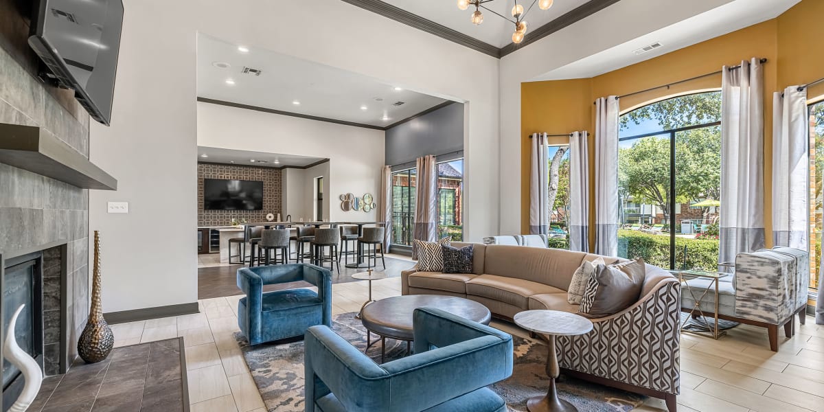 Community Clubhouse at Marquis at Stonebriar in Frisco, Texas