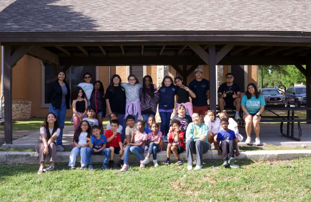 Family at Trails At The Park Apartments in Austin, Texas