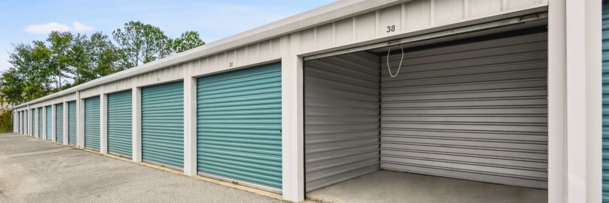 Features at KO Storage in D'Iberville, Mississippi