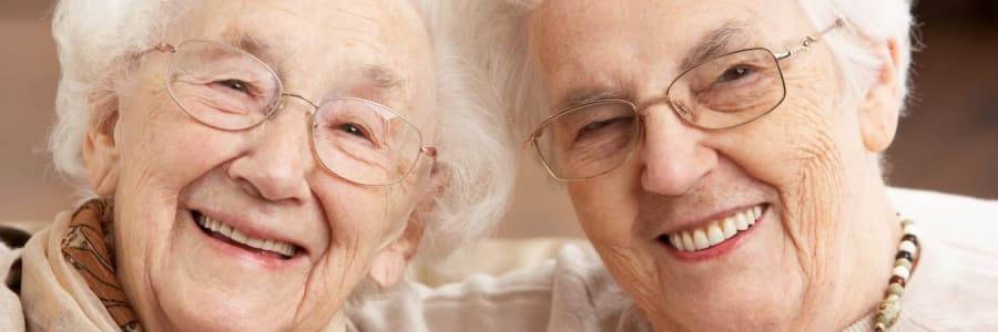 Friends and residents having a good time together at The Residences on Forest Lane in Montello, Wisconsin