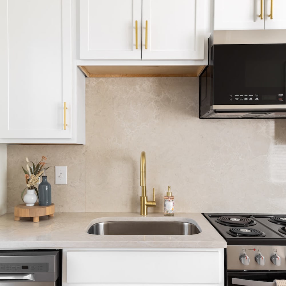 Kitchen in apartment at 449 E Ponce in Atlanta, Georgia