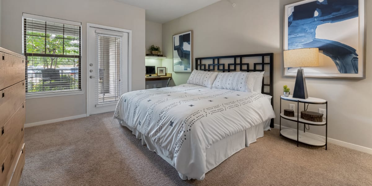 Bedroom at Marquis at Sugar Land in Sugar Land, Texas
