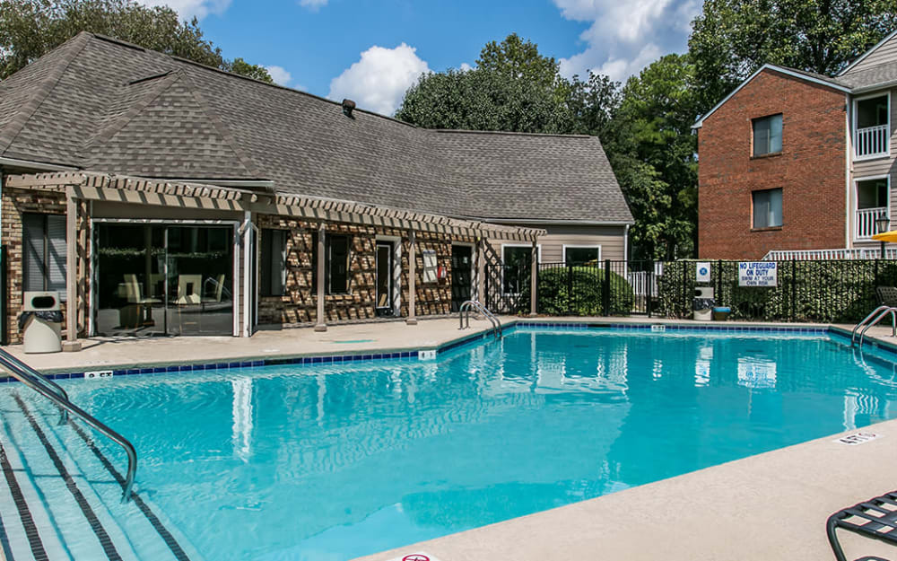 Swimming pool at Gable Hill Apartment Homes in Columbia, South Carolina