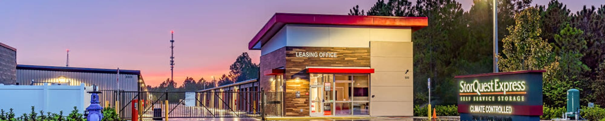 Contact us at StorQuest Express Self Service Storage in Palm Coast, Florida