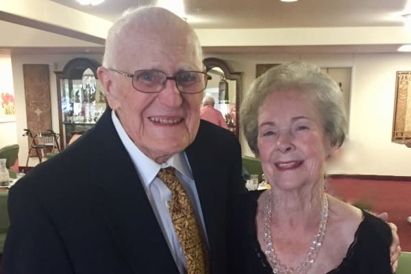 Sally and Ken Johns at Paloma Landing Retirement Community in Albuquerque, New Mexico