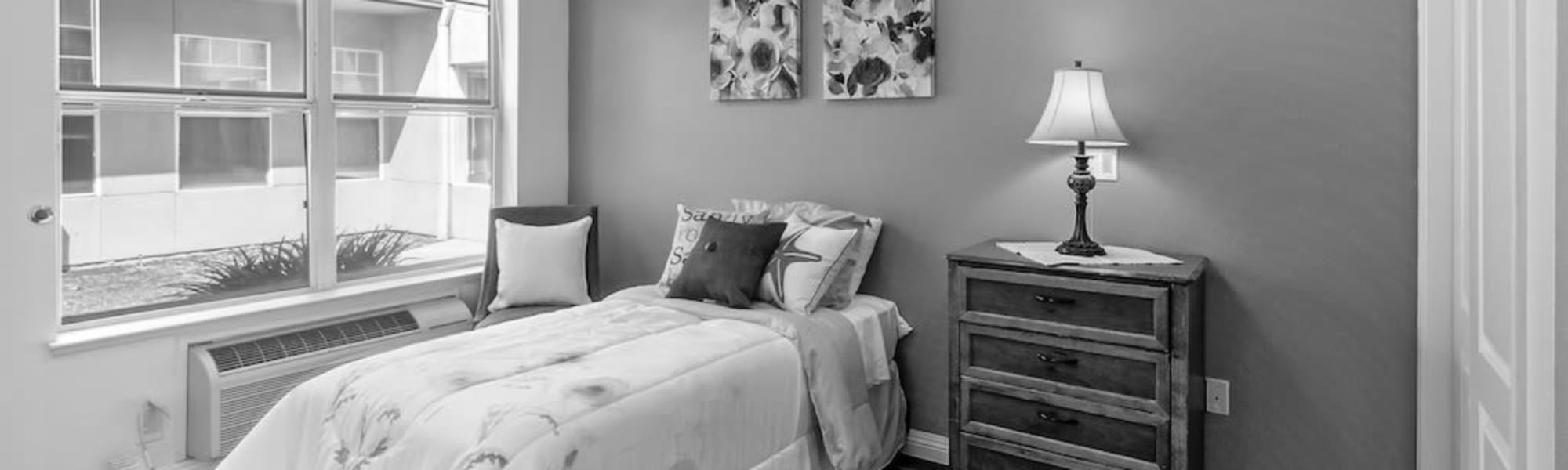 Floor Plans at Pacifica Senior Living Modesto in Modesto, California.