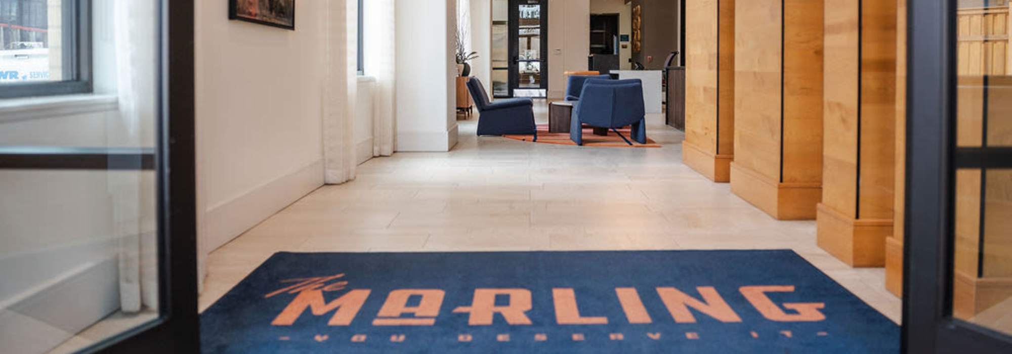 Clubhouse carpet at The Marling in Madison, Wisconsin