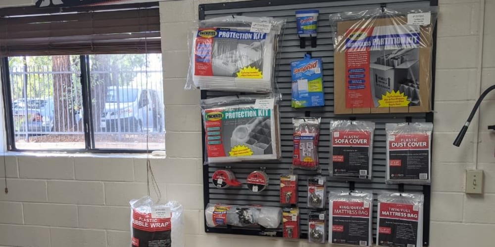Packing supplies available at StorQuest Self Storage in Westlake Village, California