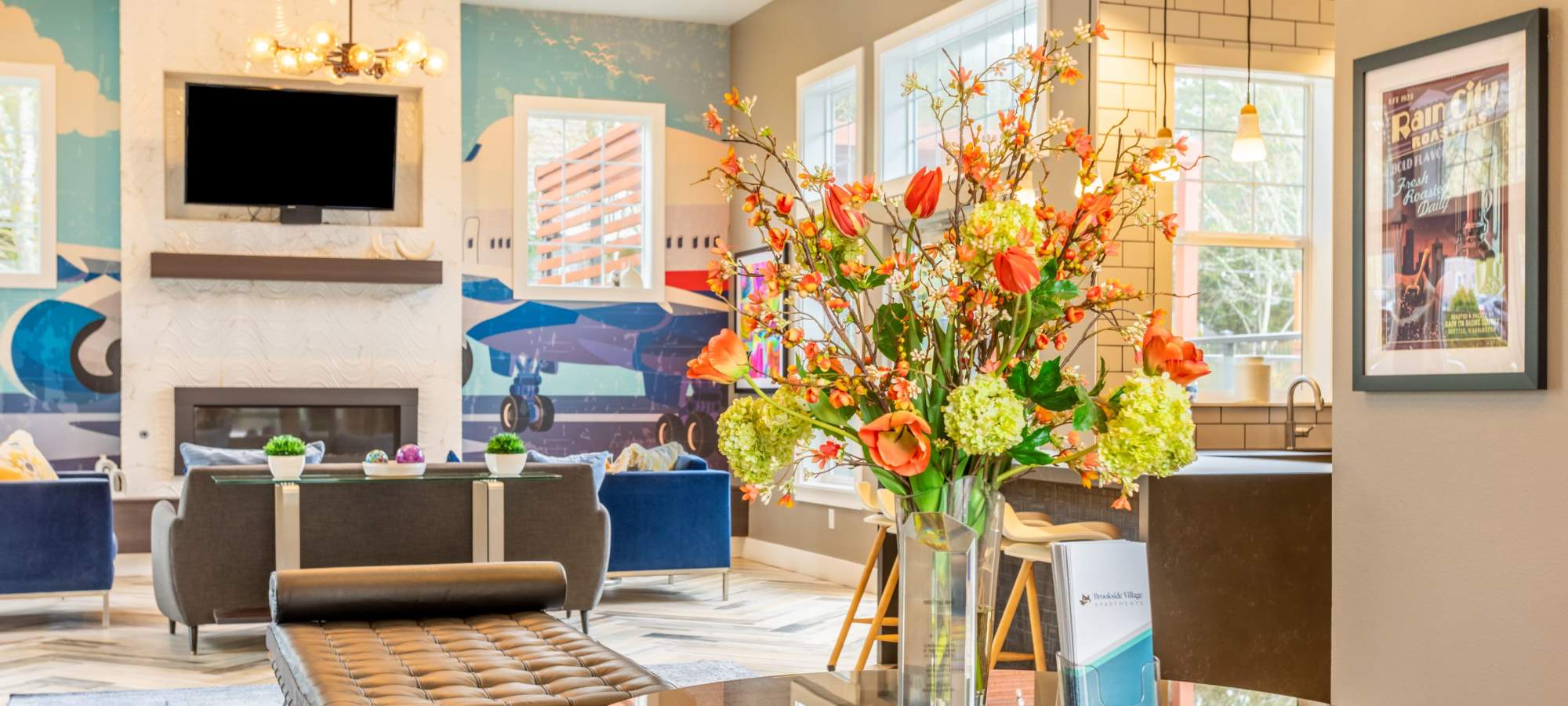 Residents at Brookside Village in Auburn, Washington