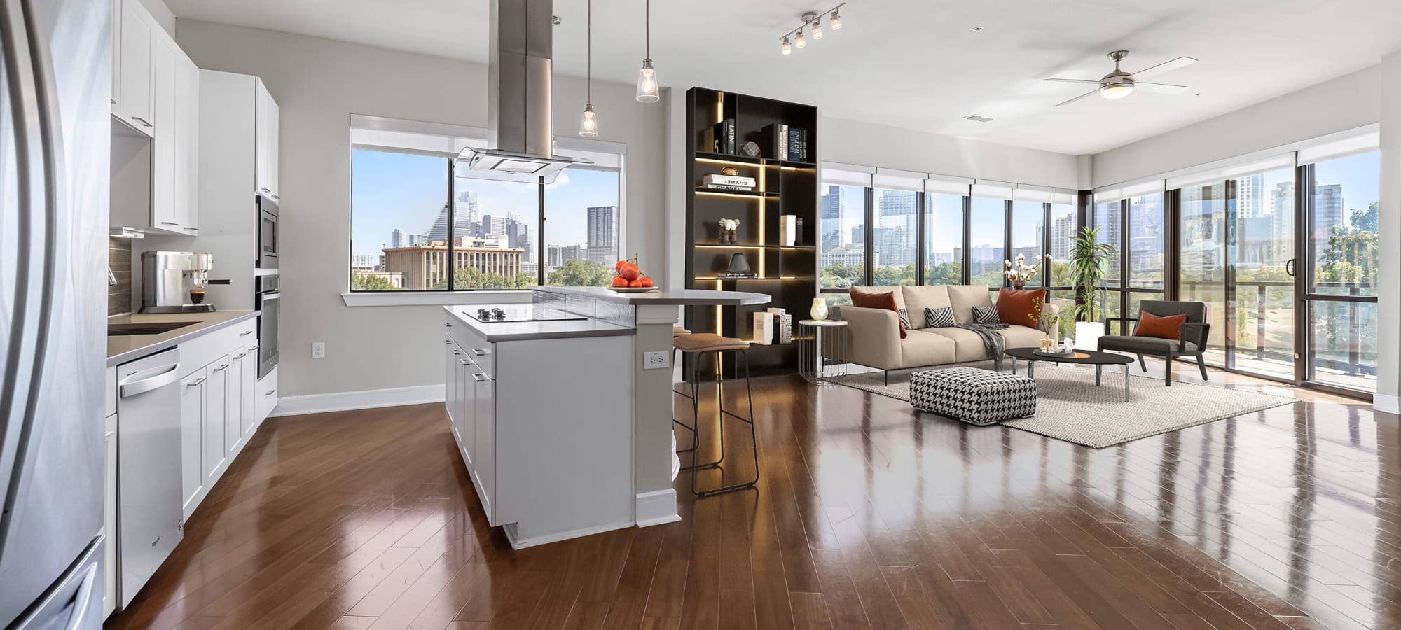 Floor plans at Water Marq in Austin, Texas