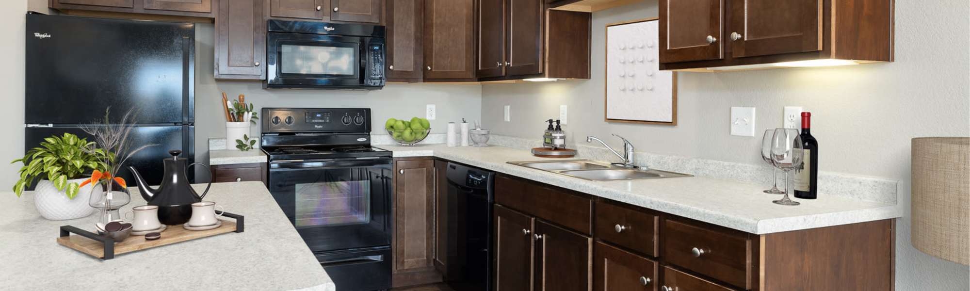 Floor plans at University Commons in Williston, North Dakota