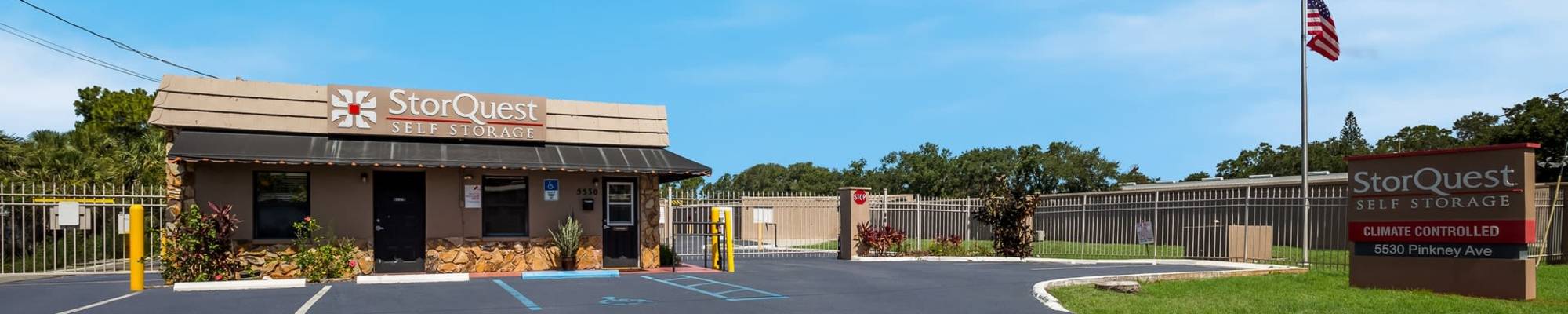 RV, boat, and auto storage at StorQuest Self Storage in Sarasota, Florida