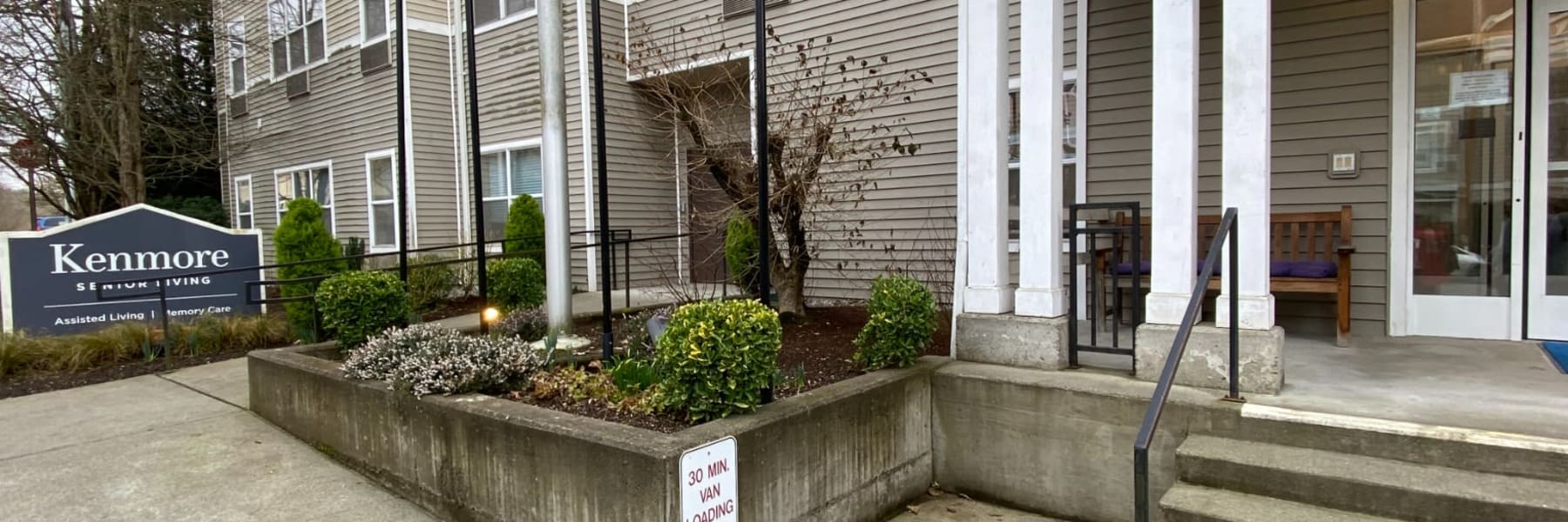 Our community at Kenmore Senior Living in Kenmore, Washington.