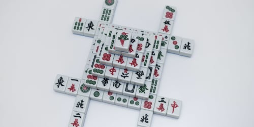 Fun game of scrabble at Olea Beach Haven in Jacksonville, Florida