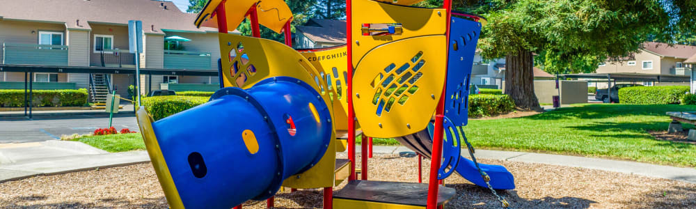 Playground at Creekside Park Apartments in Napa, California