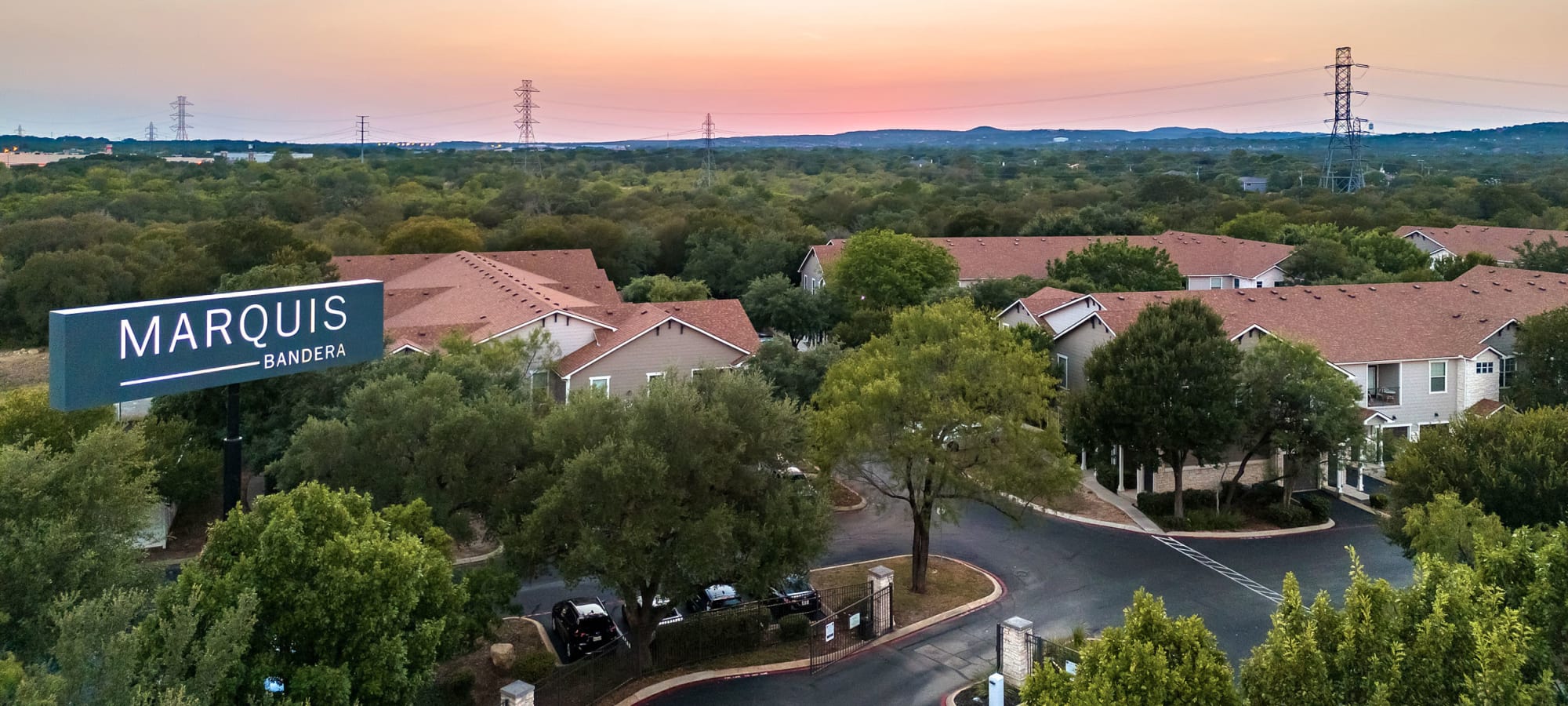 Neighborhood near Marquis Bandera in San Antonio, Texas