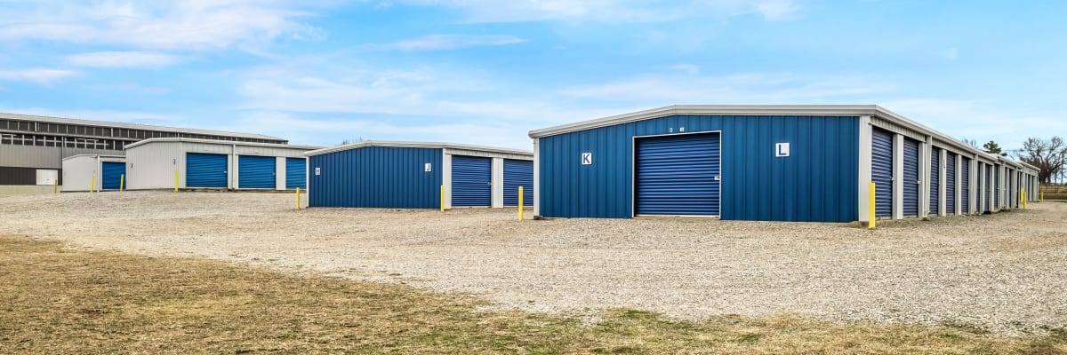 Unit size guide from KO Storage in Noble, Oklahoma