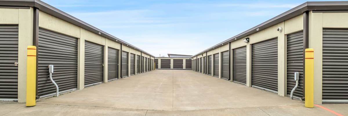 Unit size guide from KO Storage in Bethany, Oklahoma