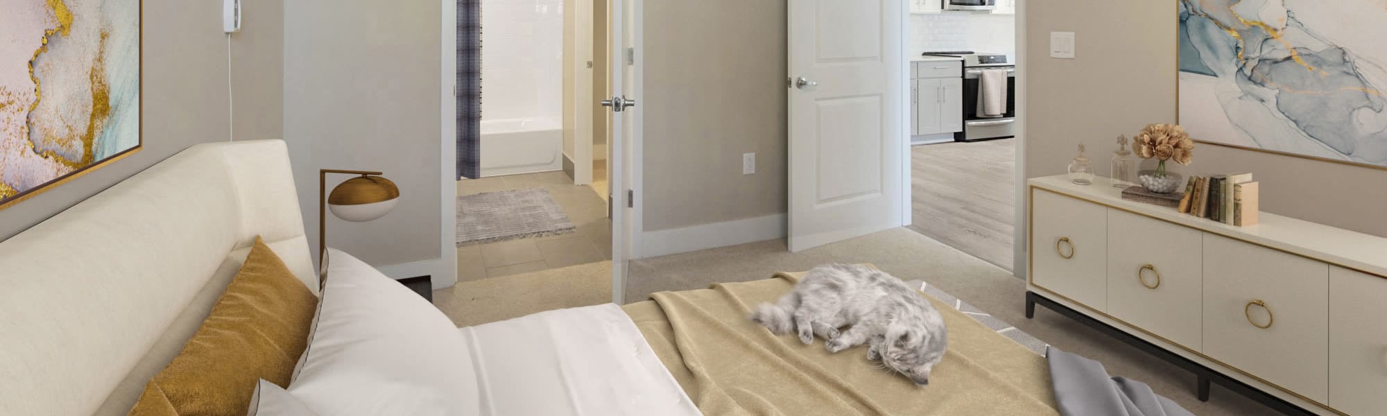Floor plans at Residences on The Lane in Rockville, Maryland